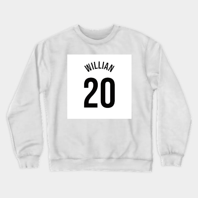 Willian 20 Home Kit - 22/23 Season Crewneck Sweatshirt by GotchaFace